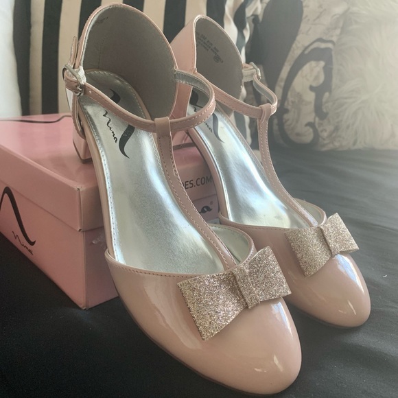 Pretty in Pink Patent Party Shoe 💝 Big Girls Sz 5 NIB - Picture 3 of 4